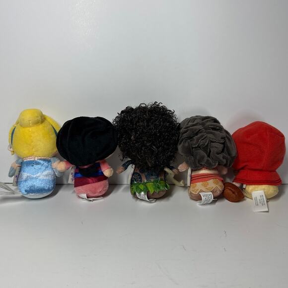 Hallmark Disney Itty Bittys Lot 5 Cinderella Moana Maui Mulan Red Riding Hood - Picture 7 of 8